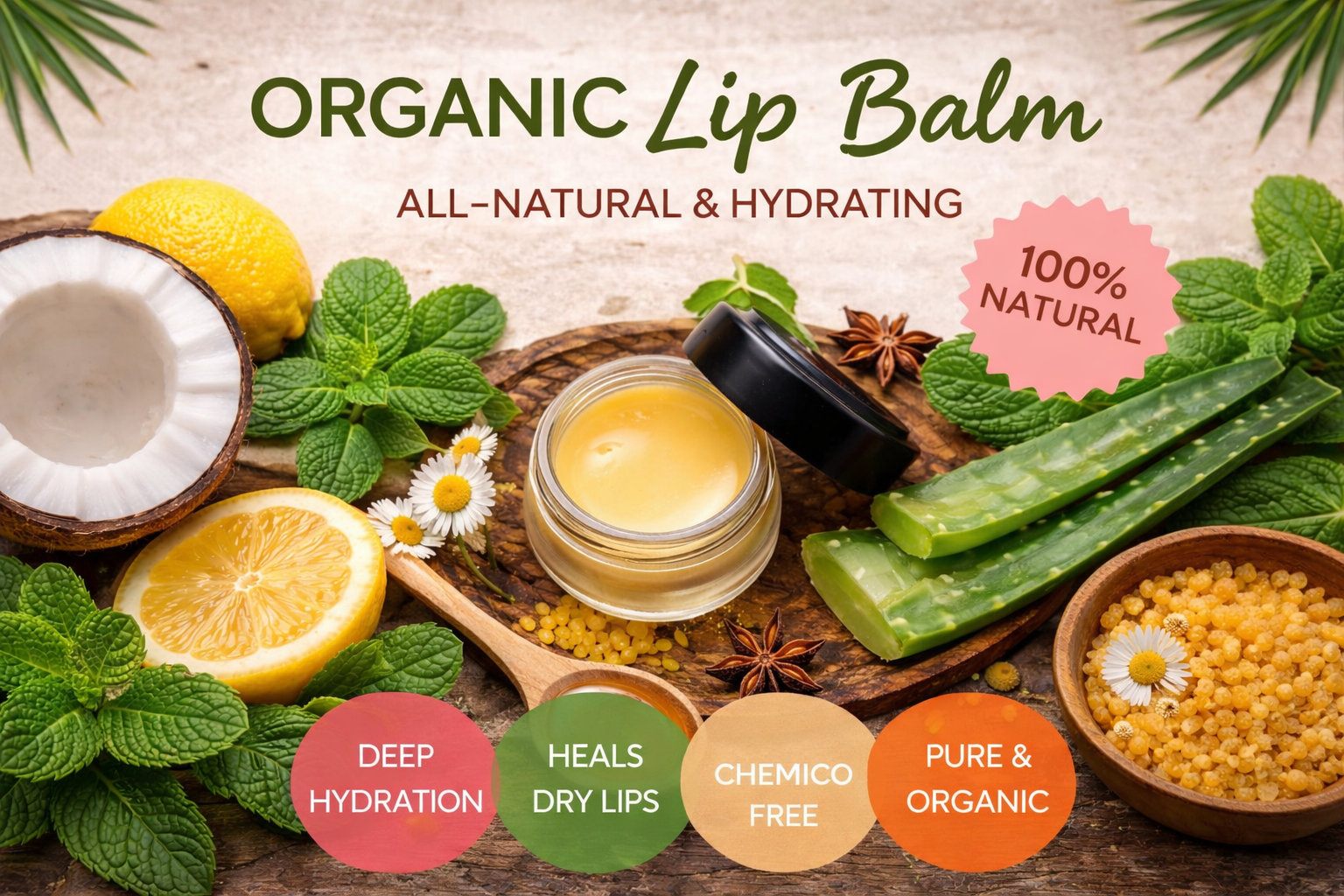 Organic Lip Balm